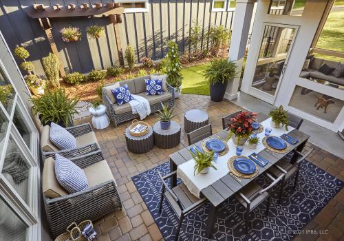 The Courtyards at Southpoint Portico Courtyard