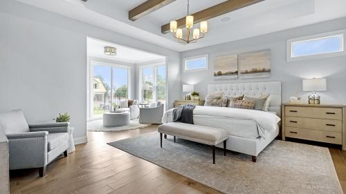 927 - The Courtyards of Franklin Goldmine | Master Bedroom